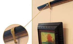 The Traditional Picture Rail Hook System